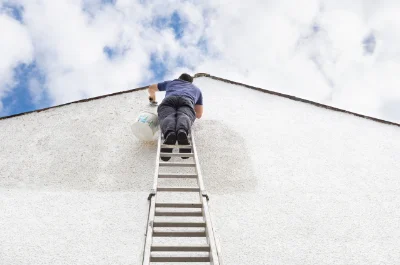 Peinture extérieure à Eurre — façades et ravalement